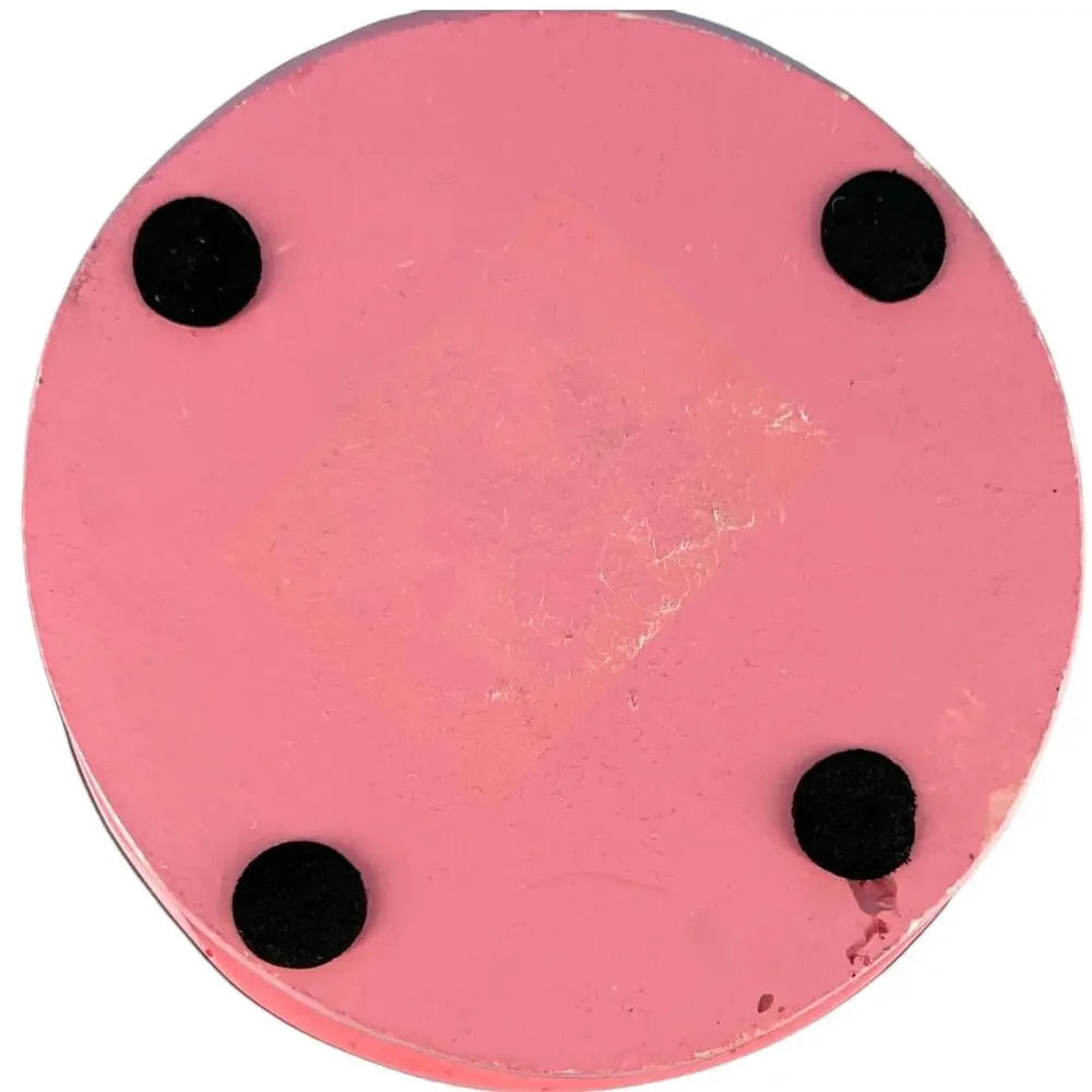 Breast Cancer Awareness Vase Iconic Pink Ribbon Faith Hope Strength Courage